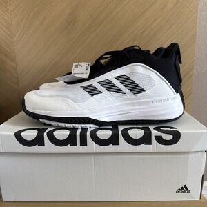 NEW adidas Own The Game 3.0 Basketball Shoes - White/Black - Men's‎ Size 12